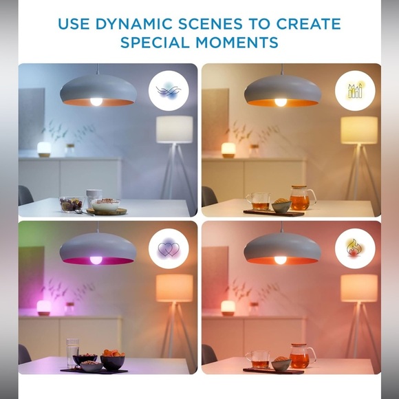 WiZ Connected 2-Pack Color 60W A19 Smart WiFi Light Bulb - Picture 8 of 9